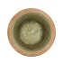 CEMENT POT OUD GROEN ROOD 16X14CM