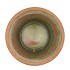 CEMENT POT OUD GROEN ROOD 24X20CM