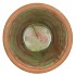 CEMENT POT OUD GROEN ROOD 30X24CM NM