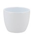 CERAMIC WHITE SHINY POT 10CM