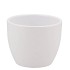 CERAMIC WHITE MATT POT 10X8,5CM