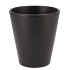 CERAMIC ANTHRACITE MATT POT ORCHID 15X15CM