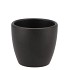 CERAMIC ANTHRACITE MATT POT 7X6CM