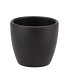 CERAMIC ANTHRACITE MATT POT 8CM