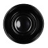 CERAMIC BLACK SHINY POT ORCHID 15CM