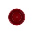 CERAMIC WINE RED SHINY POT 7X6CM