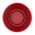 CERAMIC RED MATT POT ORCHID 15CM