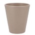 CERAMIC TAUPE MATT POT ORCHID 15X15CM