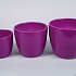 BLOEMPOT 3DLG 15CM GLANS PAARS NM