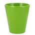 CERAMIC SHINY GREEN POT ORCHID 15CM