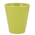 CERAMIC SHINY LIME POT ORCHID 15CM