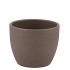 CERAMIC BROWN POT 7X6CM NM
