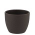 CERAMIC DARK GREY POT 7X6CM NM