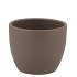 CERAMIC BROWN POT 8CM NM