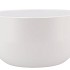 CERAMIC WHITE MATT BOWL ORCHID 26X15CM