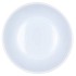 CERAMIC WHITE SHINY BOWL ORCHID 26X15CM