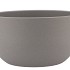 CERAMIC GREY STRUCTURE BOWL ORCHID 26X15CM