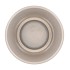 CERAMIC SHINY TAUPE POT ORCHID 15CM