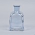 FLES VIERKANT BLAUW 9X9X16CM