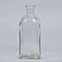 FLES VIERKANT HELDER 9X9X22CM