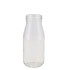 GLASS MILK BOTTLE C 6X14CM P/1