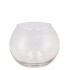 GLASS VASE SHPERE D13XH10CM