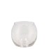GLASS VASE SHPERE 8X7CM
