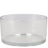 GLASS BOWL CILINDER 15X8CM
