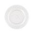 DAYAH TRANSPARENT GLASS PLATE 23X2CM
