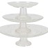 DAYAH TRANSPARENT GLASS PLATE ON FOOT 20X8CM