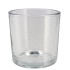 GLASS CILINDER HEAVY D14XH14CM
