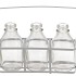 METAL RACK +3 BOTTLES