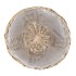 WICKER BASKET POT ROUND GREY 25X21CM