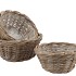 RATTAN BOWL BASKET P/3 D30XH14CM NM