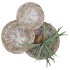 RATTAN BOWL ROUND GREY 3PCS 45X15CM NM