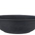 ZINC BASIC BLACK BOWL 40X12CM