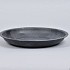 BORD ZINK MAT ZWART 23X3CM