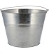 ZINC BASIC NATURAL BUCKET 19X16CM