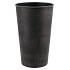 MELAMINE GREY VASE 22X40CM