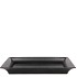 MELAMINE GREY BOWL SQUARE 20X20X3CM NM
