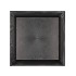 MELAMINE GREY BOWL SQUARE 26X26X3CM