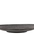 MELAMINE GREY PLATE ROUND 45X6CM