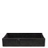 MELAMINE GREY BOWL SQUARE 20X20X4CM