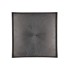 MELAMINE GREY BOWL SQUARE 25X25X3CM NM
