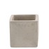 CONCRETE GREY POT SQUARE 7X7X7CM