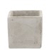 CONCRETE GREY POT SQUARE 11X11X11CM