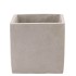 CONCRETE GREY POT SQUARE 13X13X13CM
