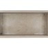 CONCRETE GREY BOWL RECTANGLE 26X13X14CM