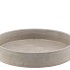CONCRETE GREY BOWL ROUND 25X5CM