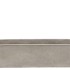 CONCRETE GREY BOWL RECTANGLE 35X8X9CM